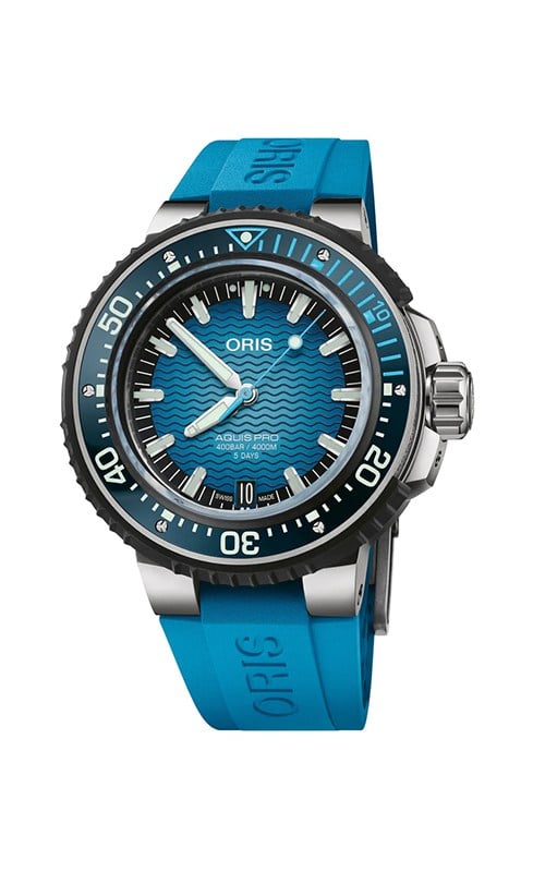 Oris 01 400 7777 7155 SET Aquis Watches