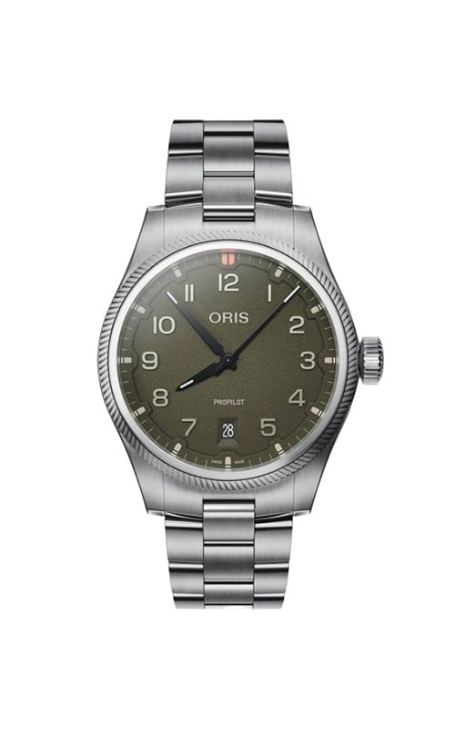 Oris 01 733 7805 4167-07 8 20 04LC Propilot Date Erkek Kol Saati
