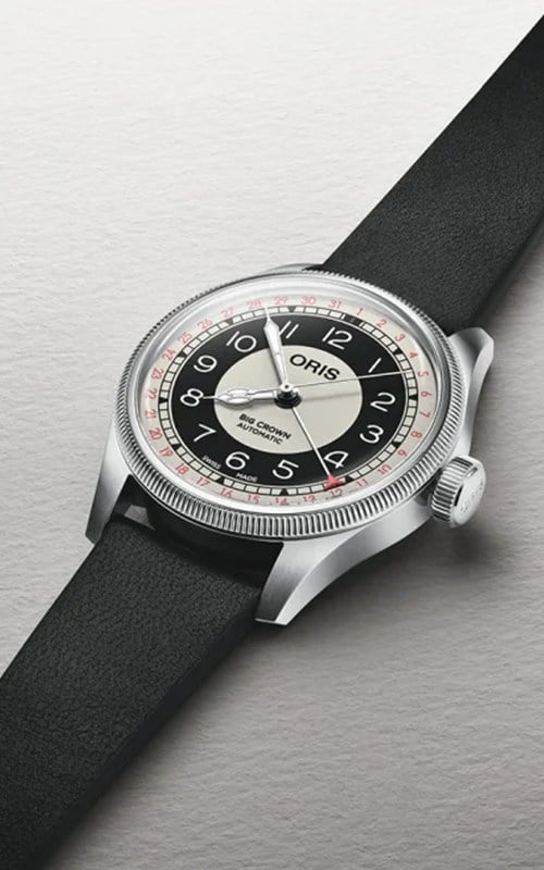 Oris 01 754 7779 4061-07 5 19 25 Big Crown Pointer Date Bullseye Erkek Kol Saati