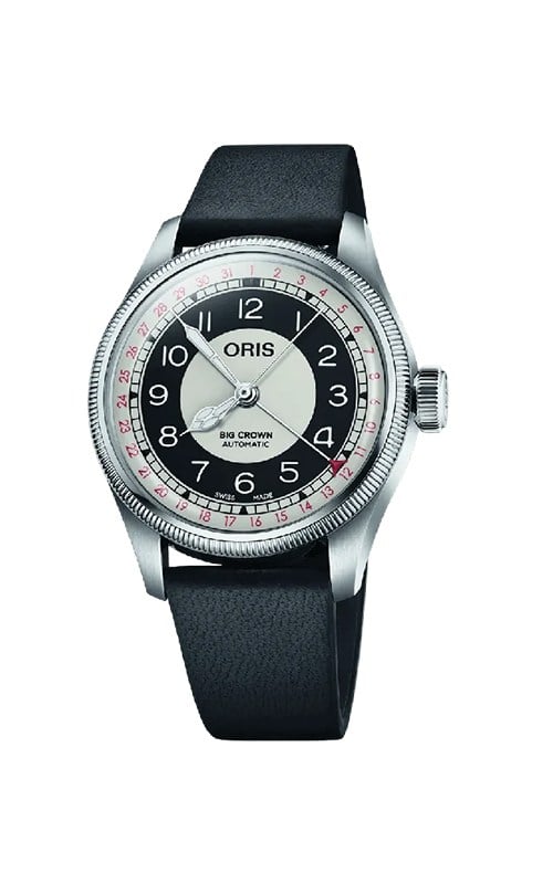 Oris 01 754 7779 4061-07 5 19 25 Big Crown Pointer Date Bullseye Erkek Kol Saati