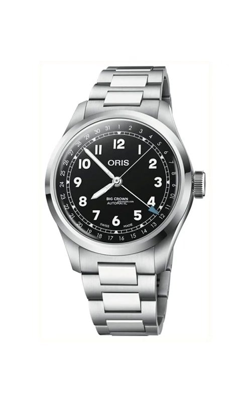 Oris 01 754 7798 4064-07 8 20 06 Big Crown Pointer Date Erkek Kol Saati