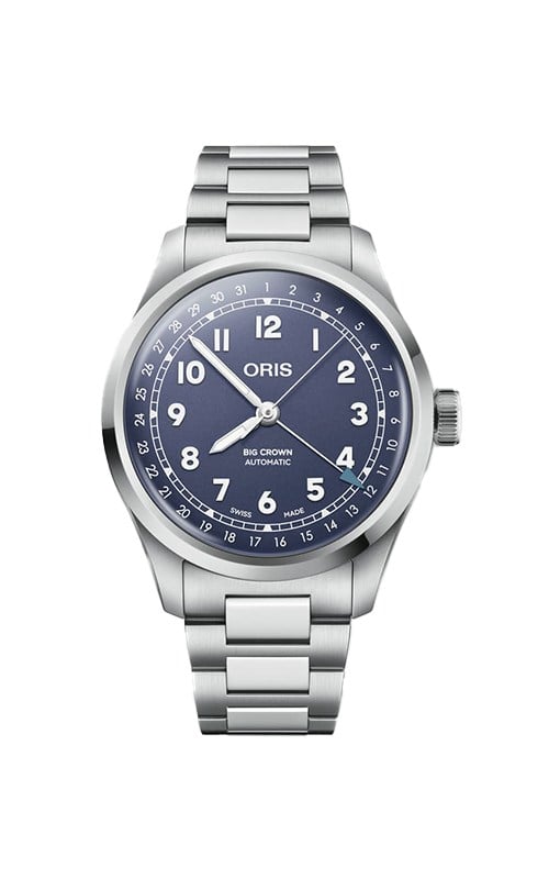 Oris 01 754 7798 4068-07 8 20 06 Big Crown Pointer Date Erkek Kol Saati