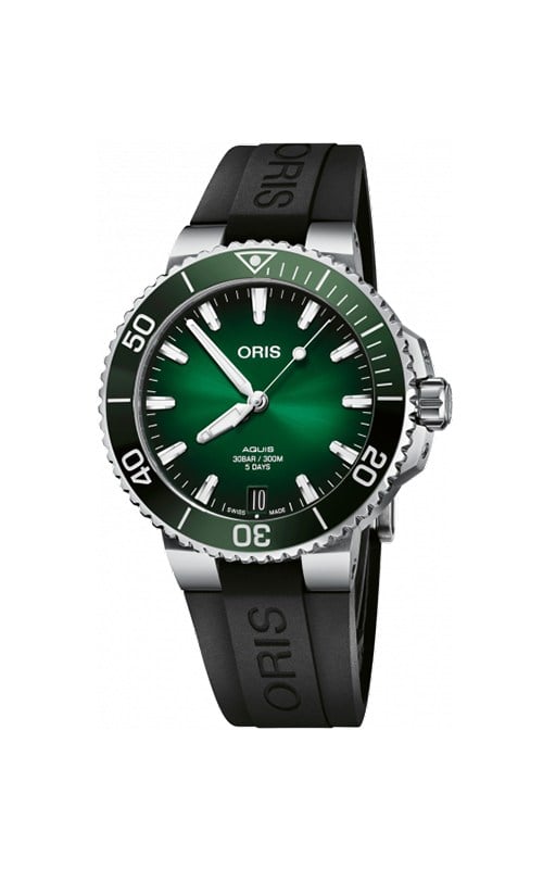 Oris 400.7769.41.57R Aquis Watches