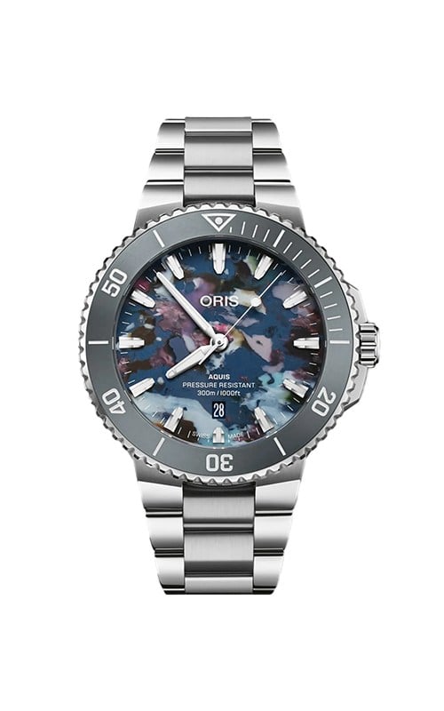Oris 733 7789 4150-07 8 23 04PEB Aquis Erkek Kol Saati