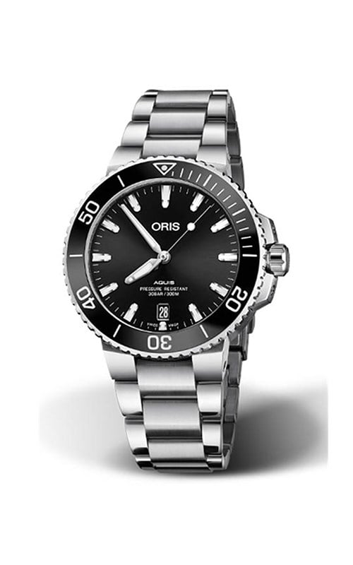 Oris 733.7732.41.34M Aquis Erkek Kol Saati
