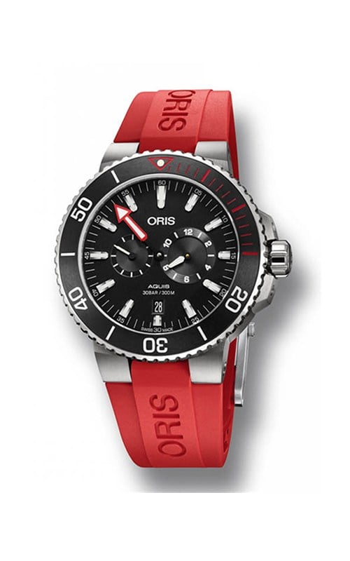 Oris 749.7734.71.54R Aquis Erkek Kol Saati