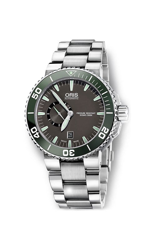 Oris OR.743 7673 4137-07 8 26 01PEB Aquis Small Second, Date Watches