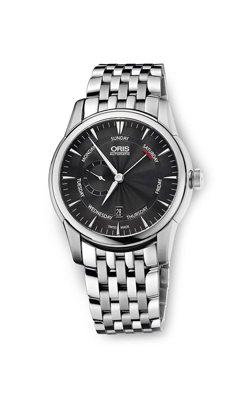 Oris OR.745 7666 4054-07 8 23 77 Oris Artelier Small Second, Pointer Day Erkek Kol Saati