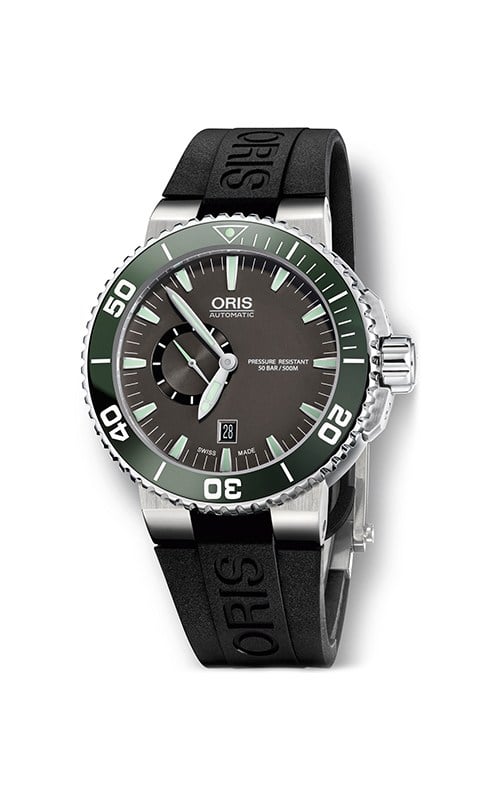Oris OR.743 7673 4137-07 4 26 34EB Aquis Small Second, Date Watches