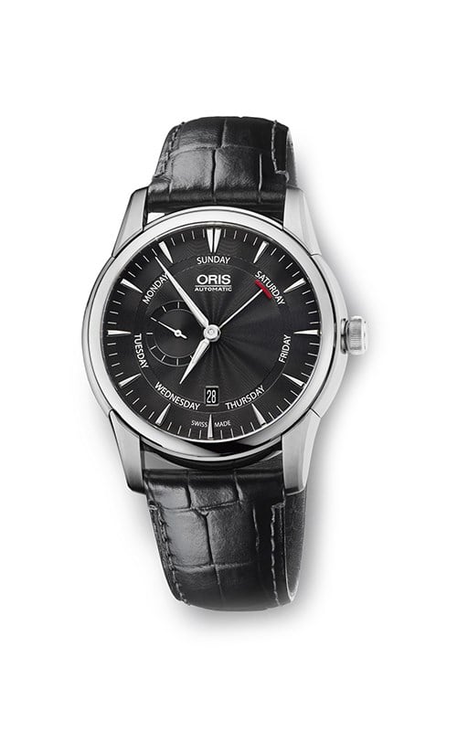Oris OR.745 7666 4054-07 5 23 71FC Oris Artelier Small Second, Pointer Day Erkek Kol Saati