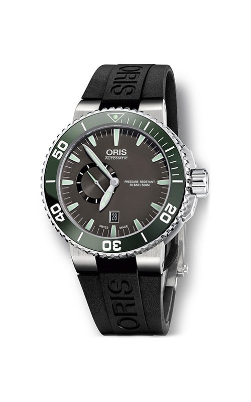 Oris OR.743 7673 4137-07 4 26 34EB Aquis Small Second, Date Watches