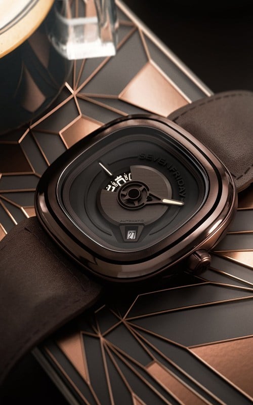 Sevenfriday SF-PE2-01 P Series Erkek Kol Saati