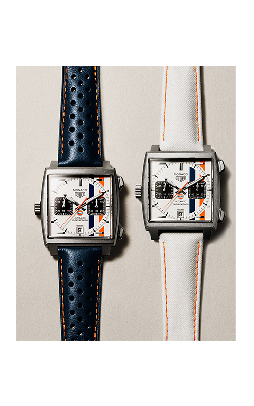 Tag Heuer CAW218G.EB0393 Monaco Chronograph X Gulf Erkek Kol Saati