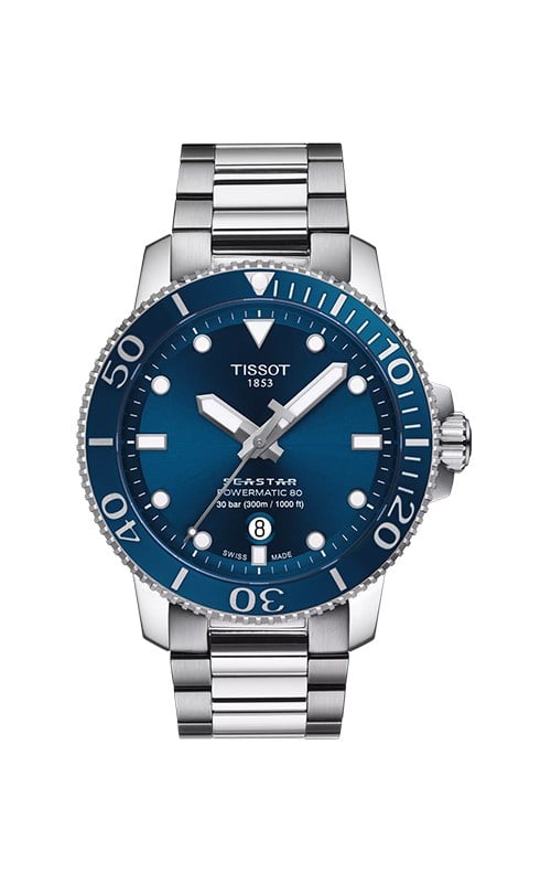 Tissot T1204071104103 Seastar 1000 Powermatic Watches
