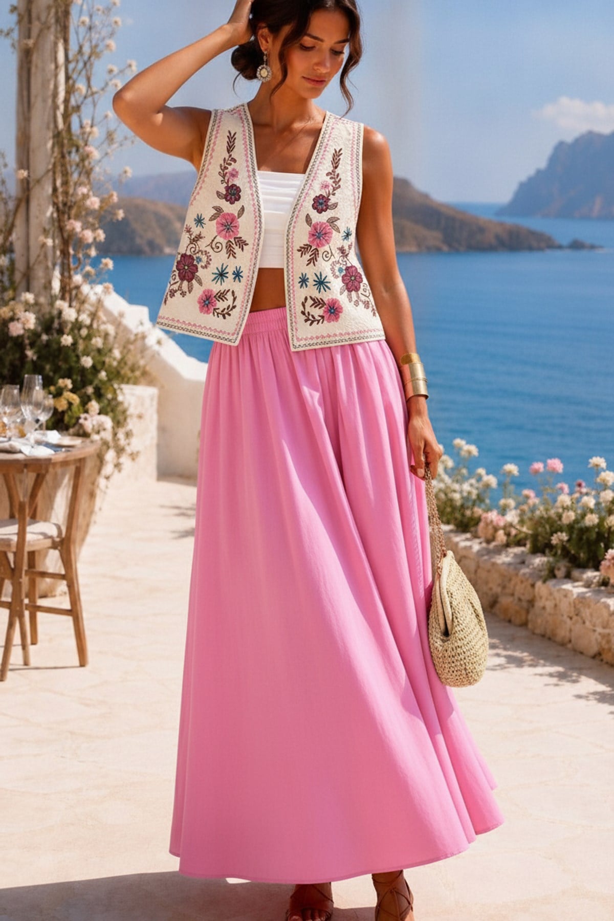 Kapadokya Premium Beli Lastikli Kloş Kesim Poplin Maxi Boy Kadın EtekKapadokya Premium Beli Lastikli Kloş Kesim Poplin Maxi Boy Kadın EtekEtek ve ŞortİSTANGÜL BUTİK