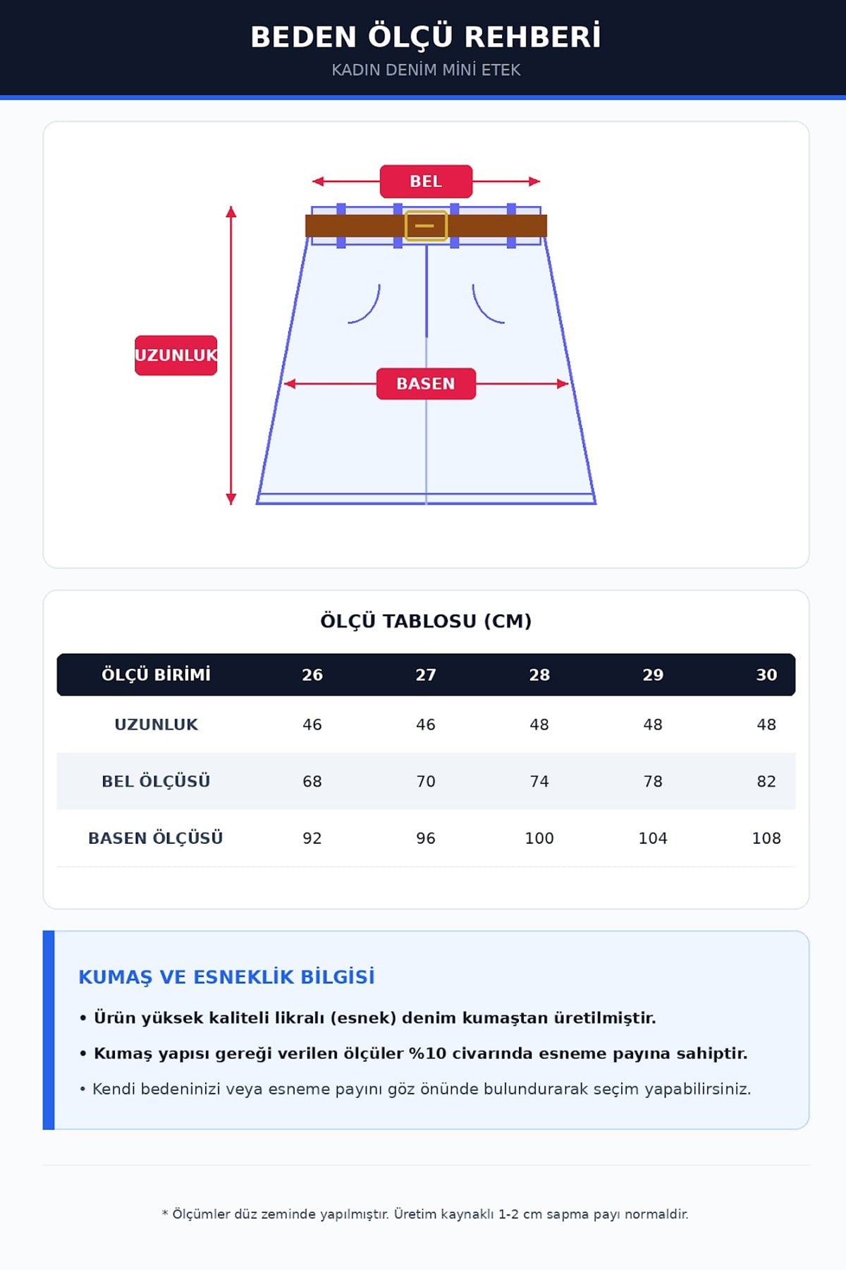 Kemer Hediyeli Yüksek Bel Denim Mini Etek – Açık Yıkama Kot EtekKemer Hediyeli Yüksek Bel Denim Mini Etek | Açık Yıkama Kot Etek | İstangul ButikEtek ve ŞortİSTANGÜL BUTİK