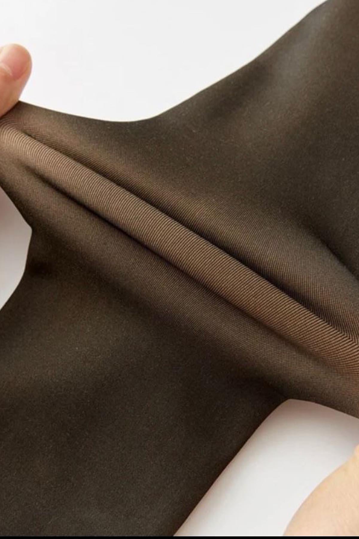 Peluş Termal Külotlu Çorap