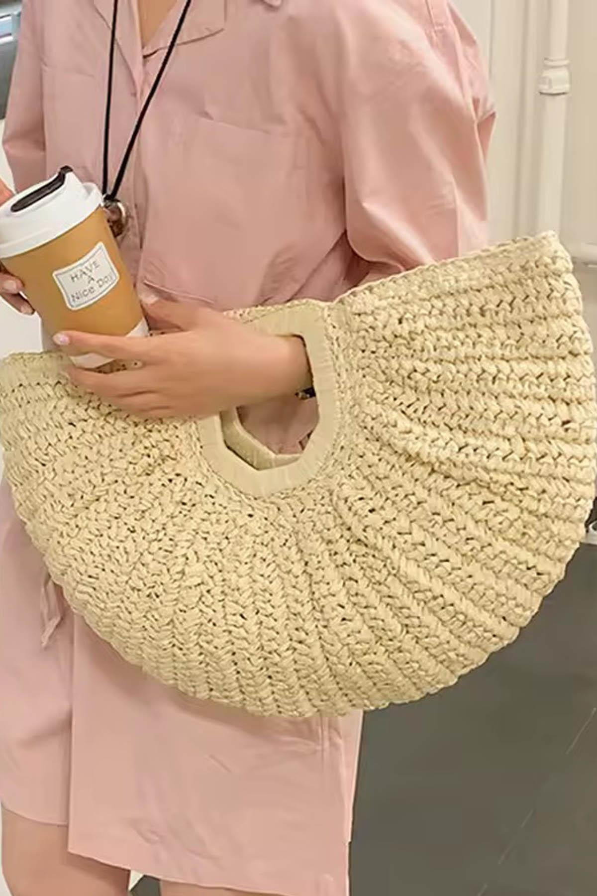 Sunshine Tote Hasır ÇantaSunshine Tote Hasır Çanta | Yazlık Büyük Hasır Çanta ModeliÇantaİSTANGÜL BUTİK
