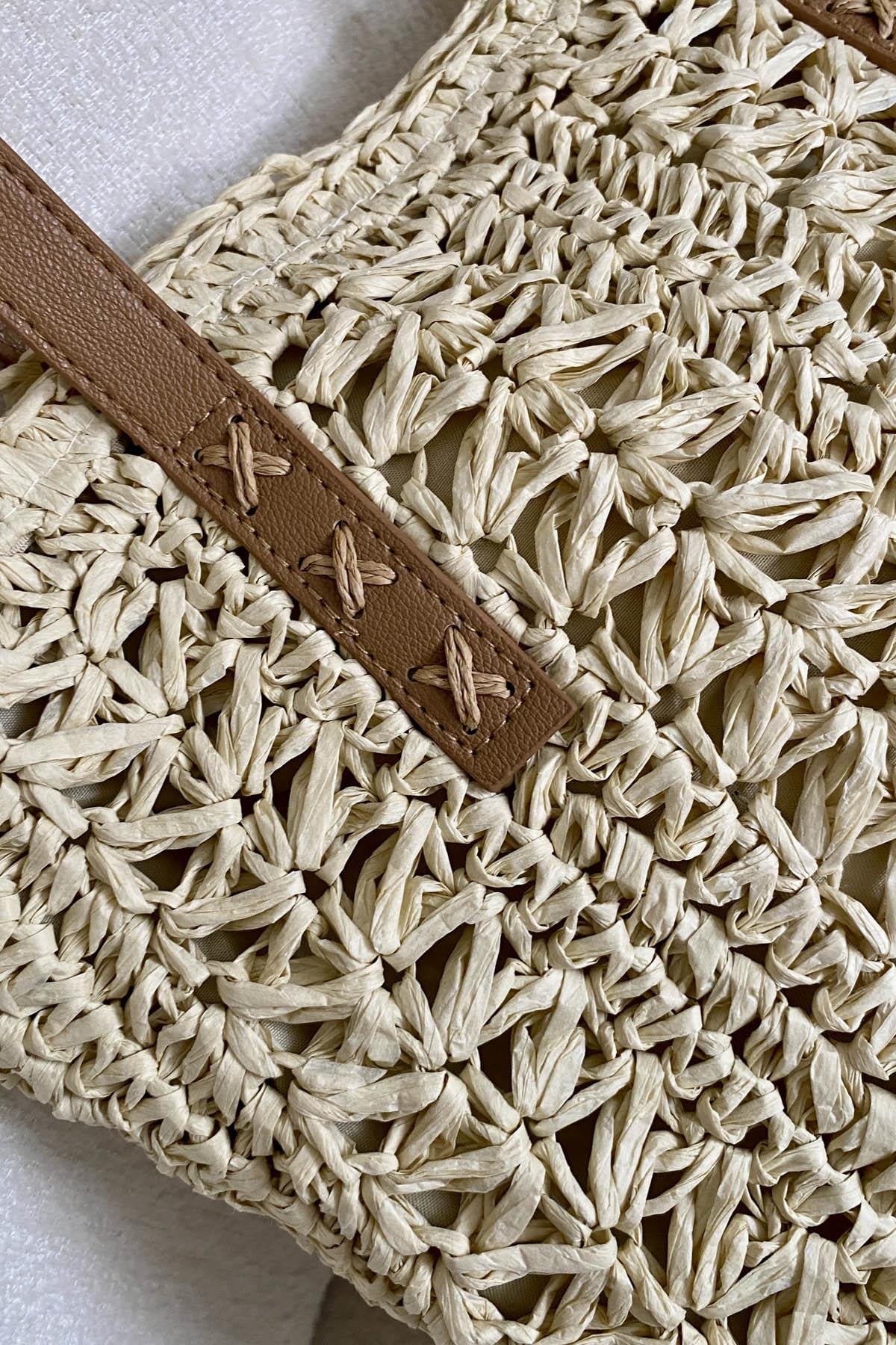 Verde Weave Hasır ÇantaVerde Weave Hasır El Örgüsü Yaz Çantası – Doğal ve ŞıkÇantaİSTANGÜL BUTİK