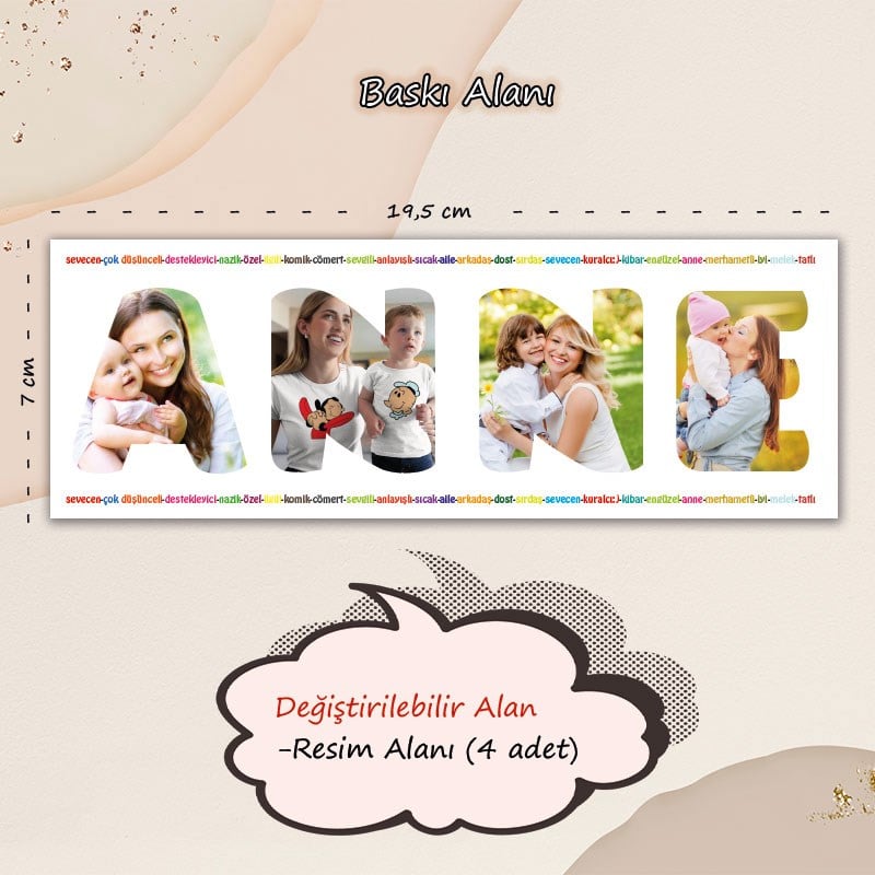 Anneler Günü Baskılı Kupa Bardak 10HB1010