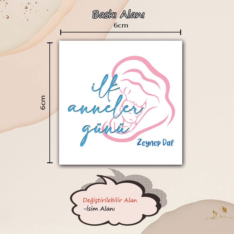 Anneler Günü Baskılı Kupa Bardak 6HB1006