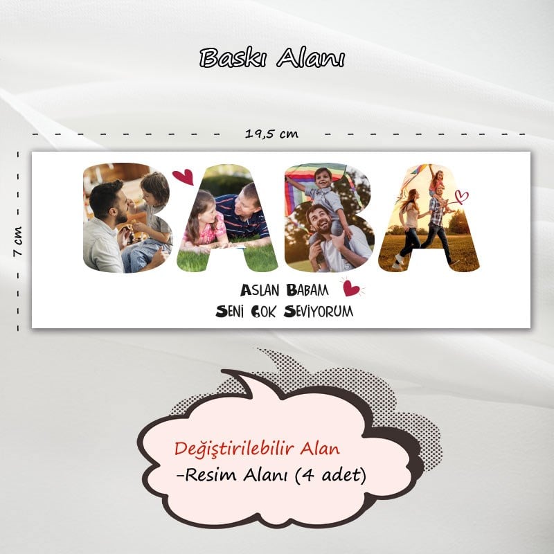 Babalar Günü Baskılı Kupa Bardak 16HB1016