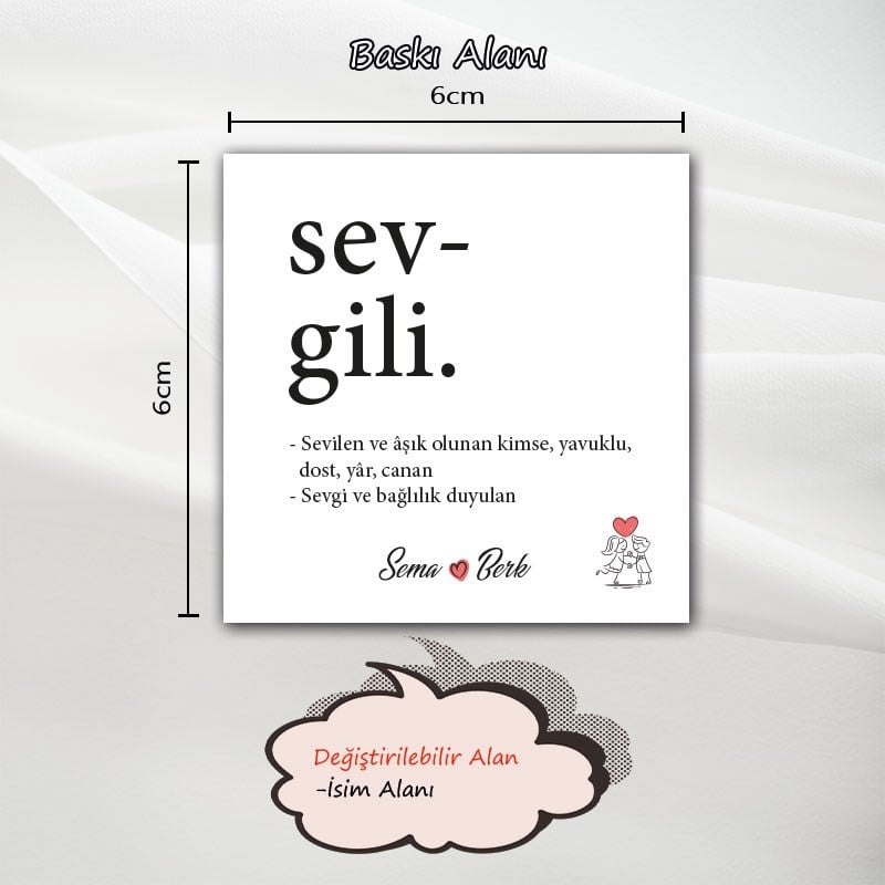Erkek Sevgiliye Özel Tasarım Kupa BardakHB1081