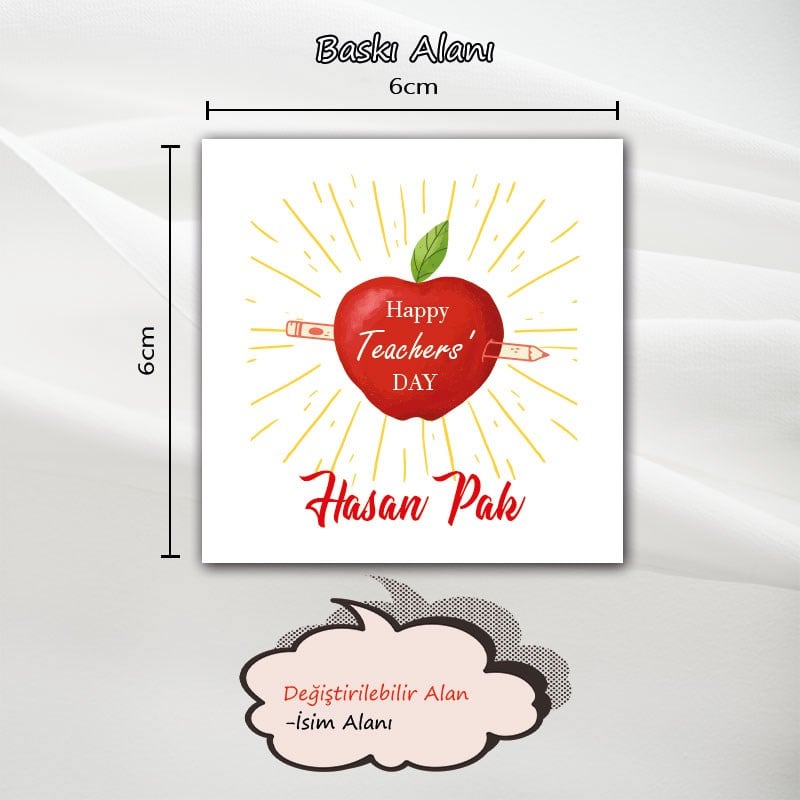 Öğretmene Özel Tasarım Kupa İsimliHB1070