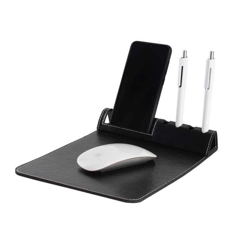 Suni Deri Dikey Telefon Standlı MousepadHB15001521