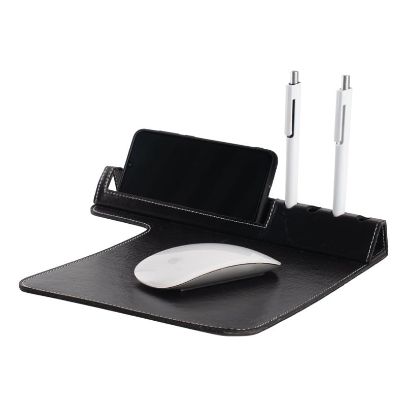 Suni Deri Yatay Telefon Standlı MousepadHB15001522