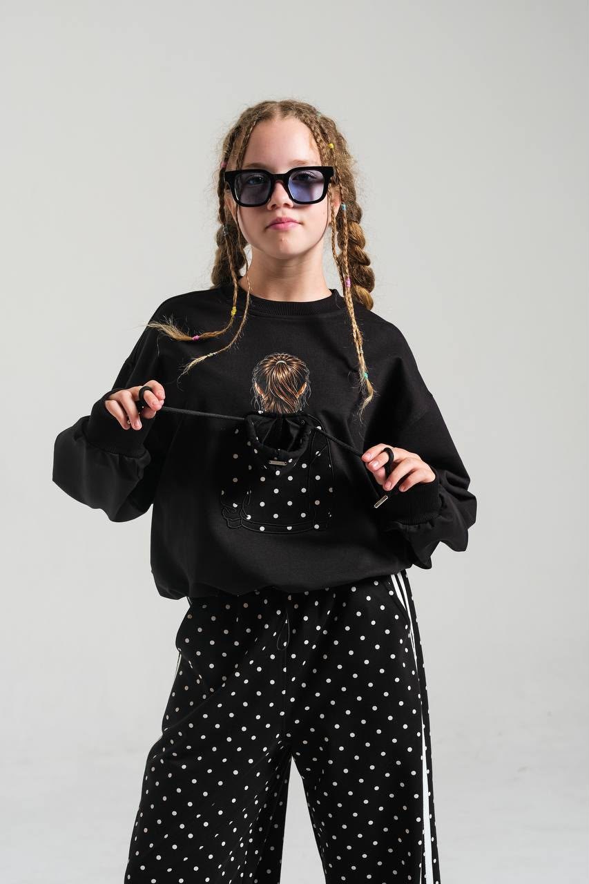 Locco Aplike Nakışlı Sweat 8878 Modelleri