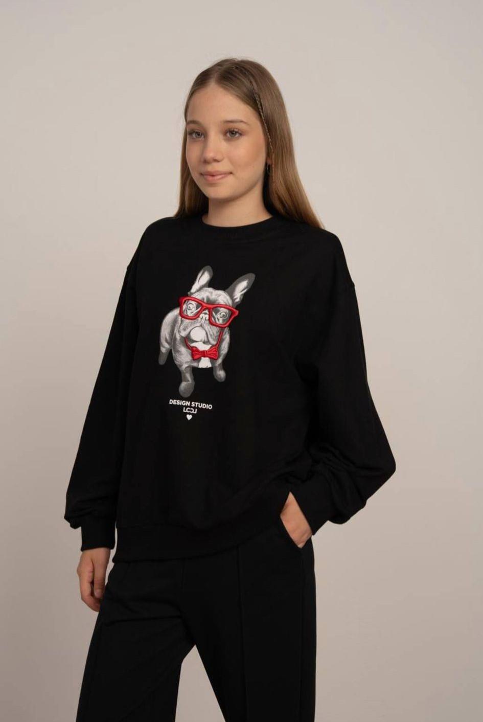Locoloco Köpek Baskılı Sweat 7303 Modelleri
