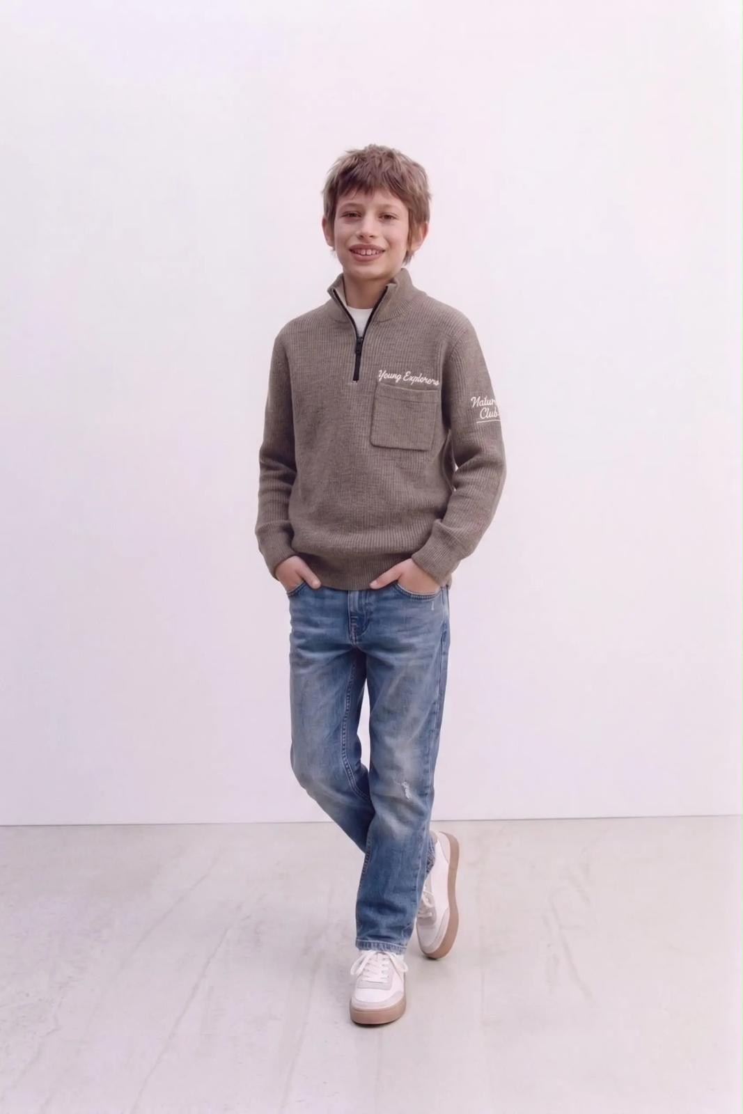 RG Balıkçı Yaka Selanik Sweat RG3727 Modelleri