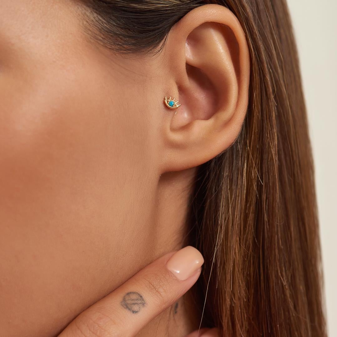 Mini Göz Altın Tragus
