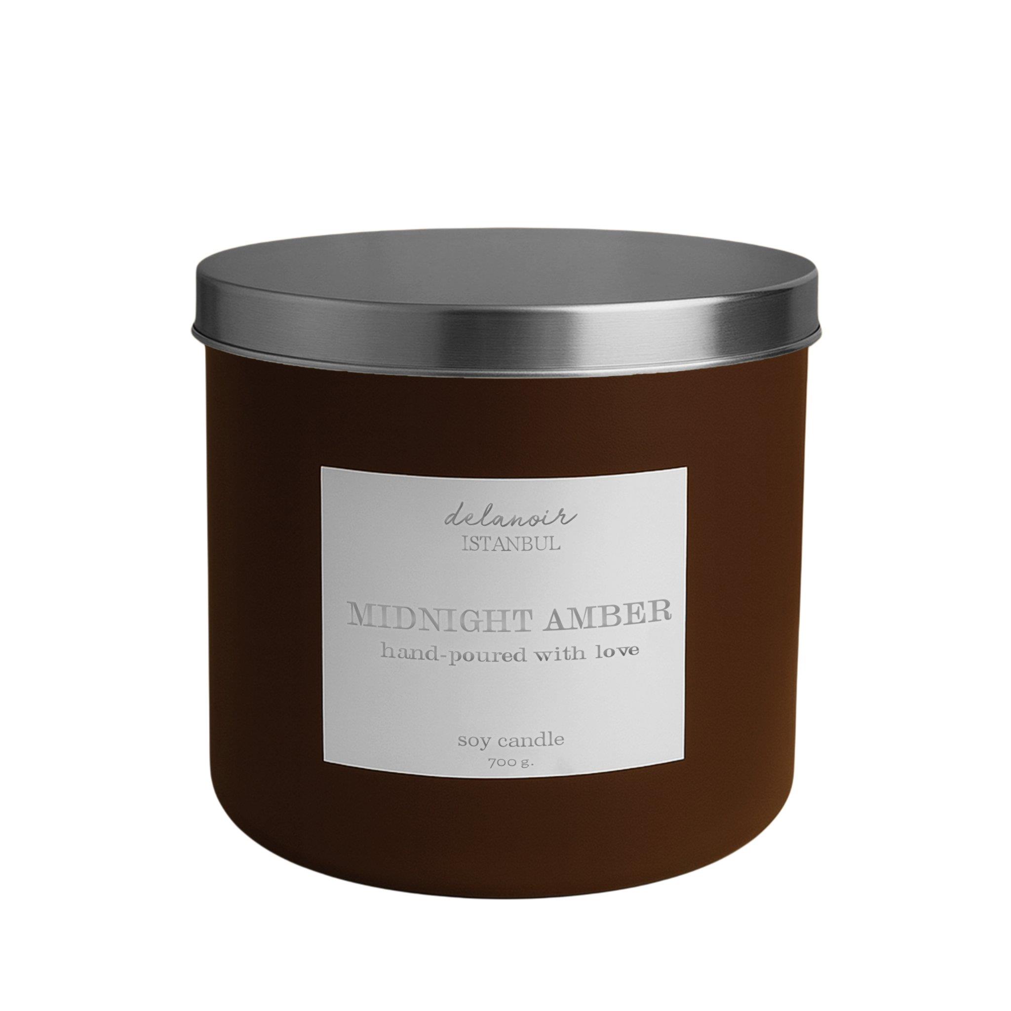 Amber Aromalı Soya Mumu