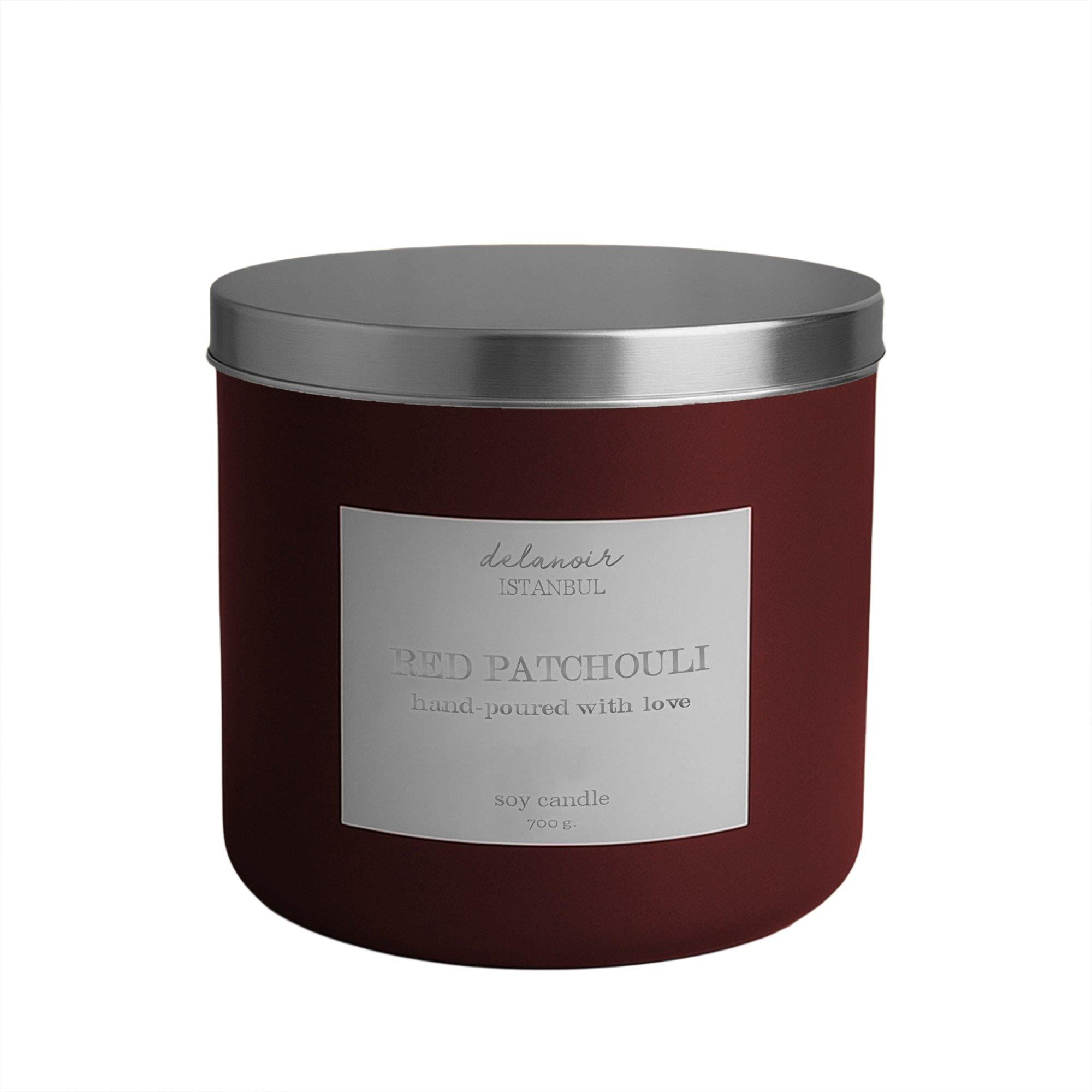 Red Patchouli Aromalı Soya Mumu