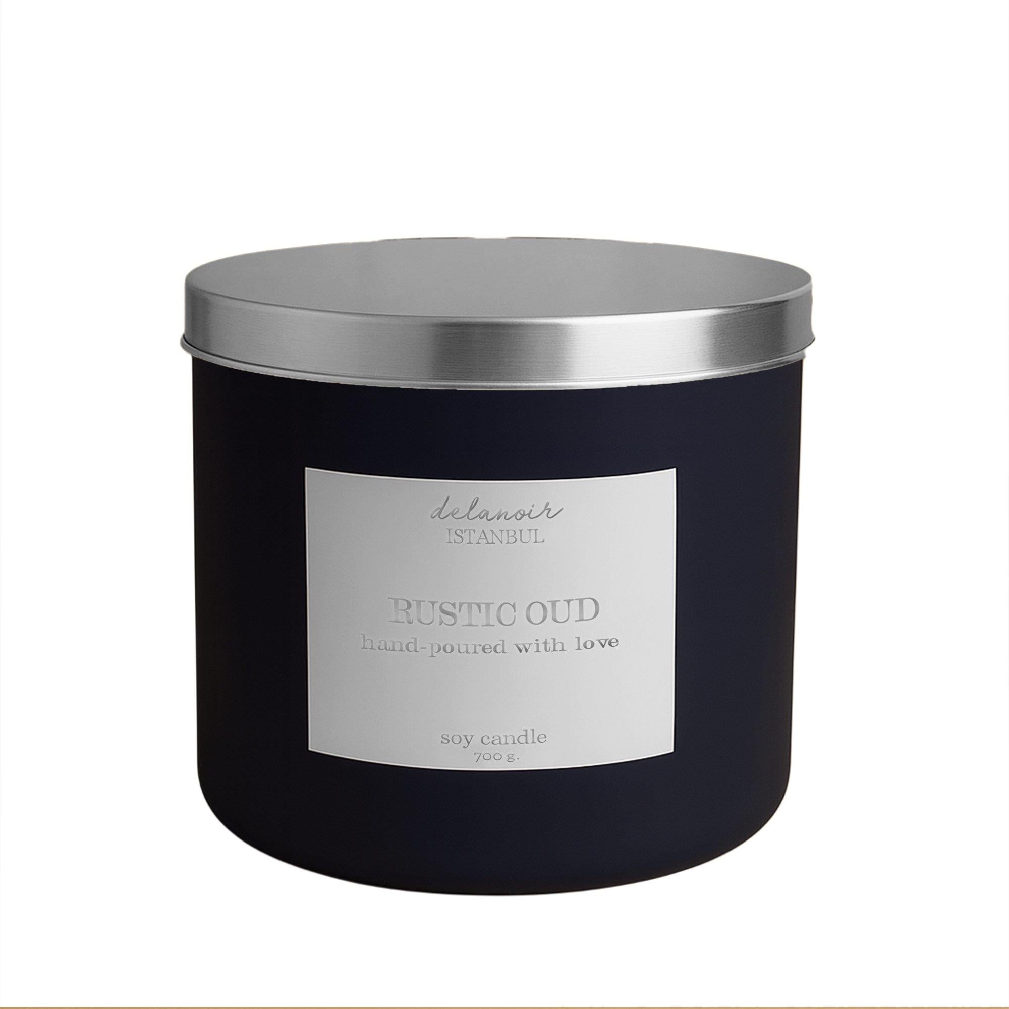 Rustic Oud Aromalı Soya Mumu