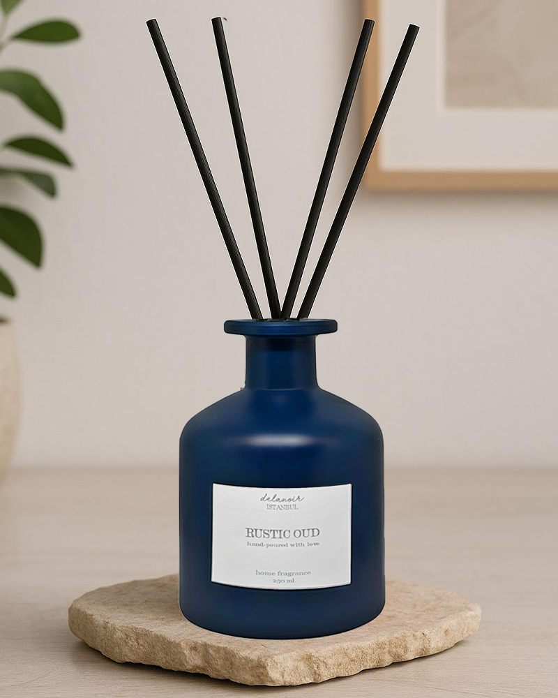 Rustic Oud Bambu Çubuklu Oda Kokusu