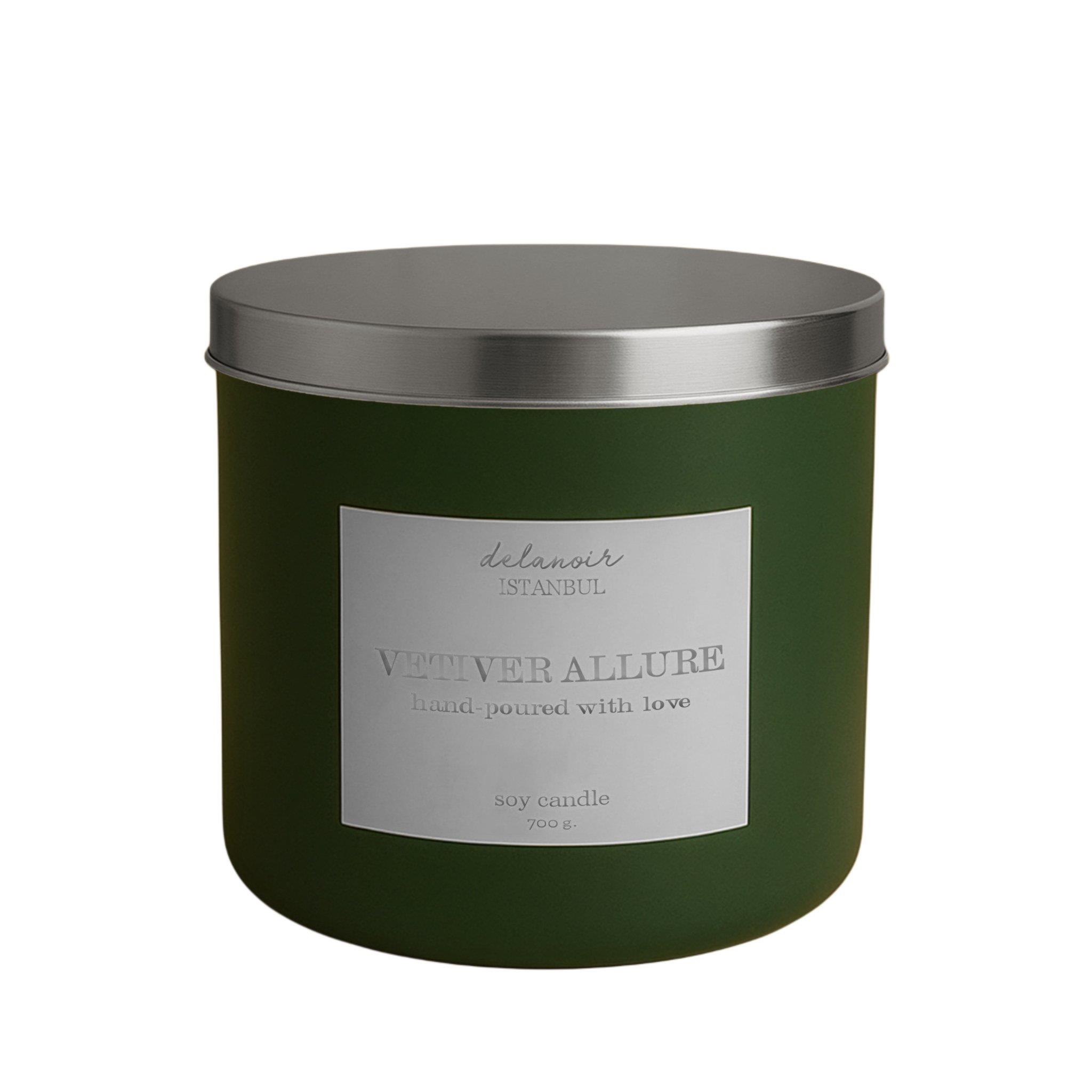 Vetiver Aromalı Soya Mumu