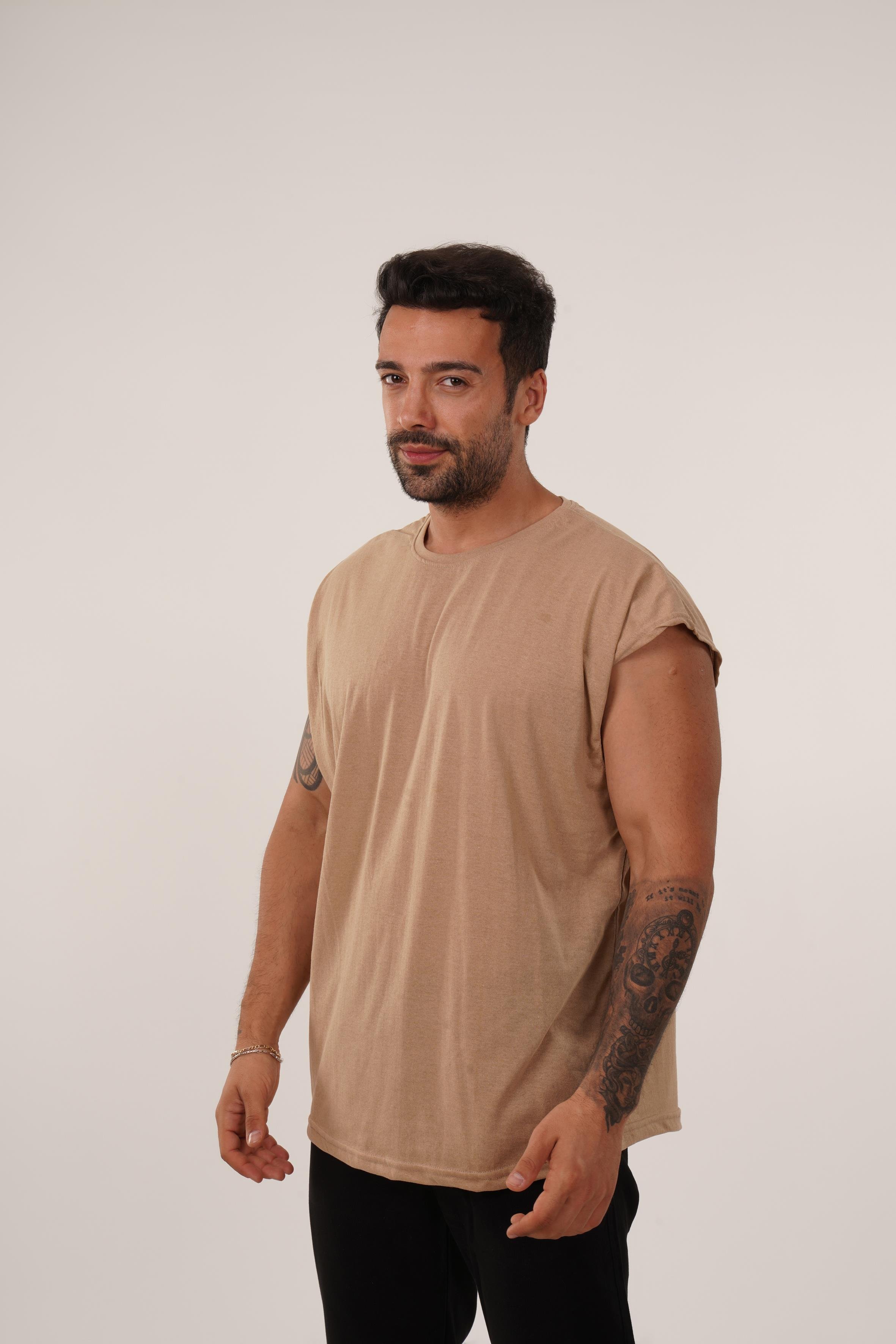 ATLETKrem Sıfır Kol Suprem Oversize Atlet