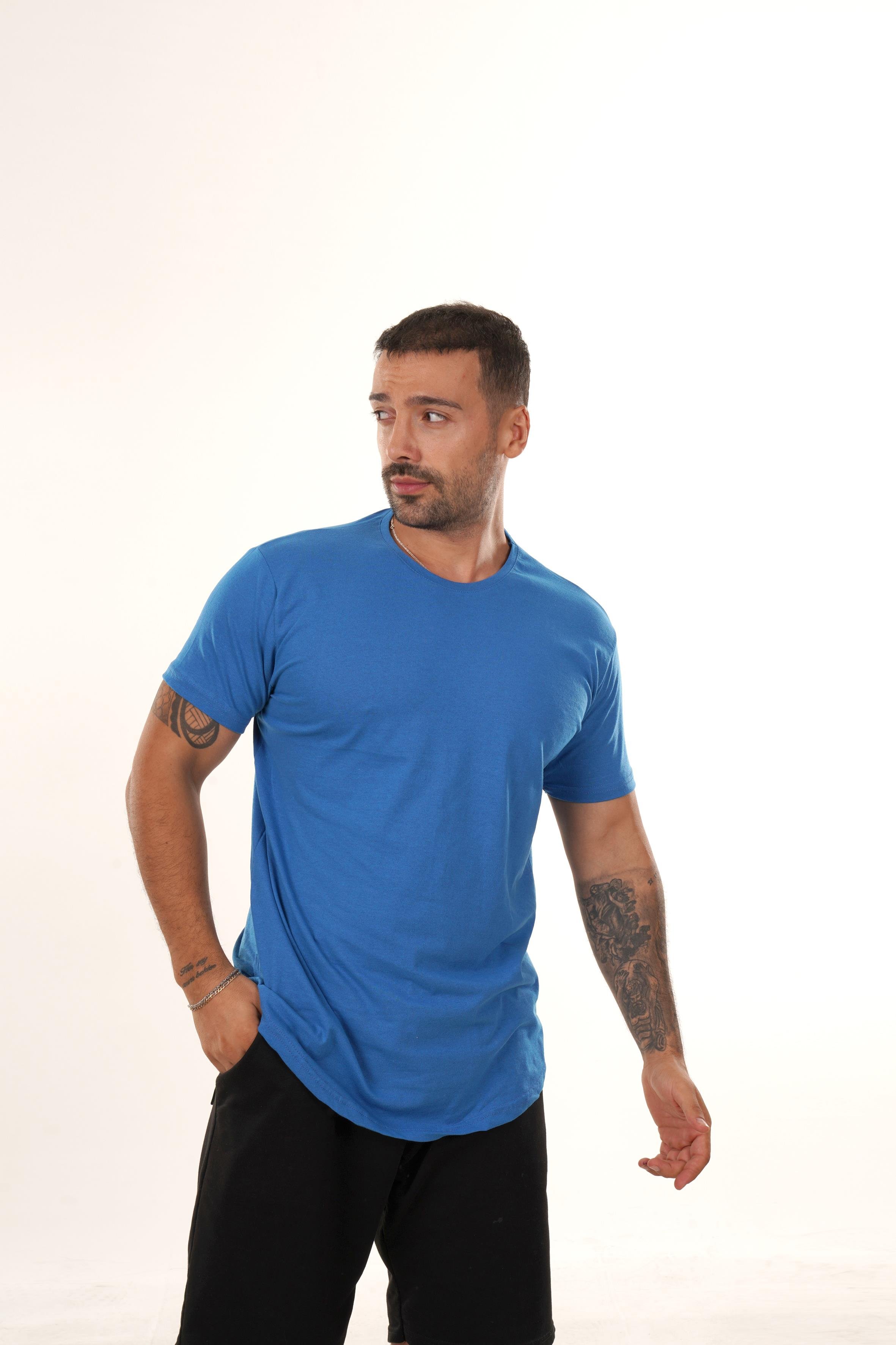 BASİC TSHİRTLERMavi Slim Fit Basic T-SHİRT TB