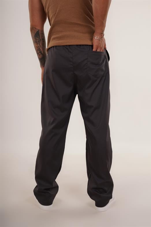 EşofmanFüme GABARDİN PARLAK KUMAŞ BOL PAÇA PANT. SNZ 4677 2024