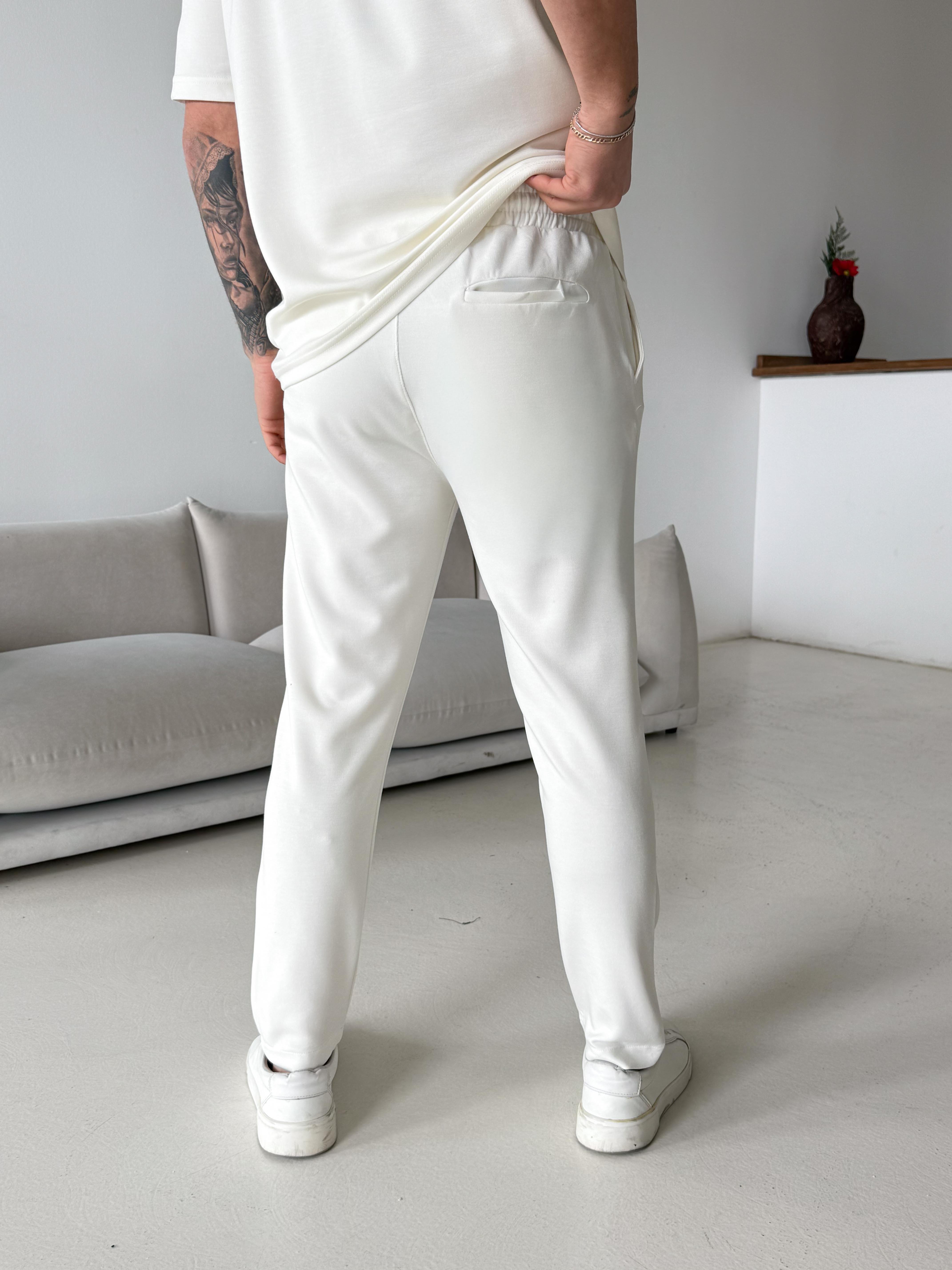 GabardinBeyaz Çimalı Regular Oysho Pantalon LNS 22079
