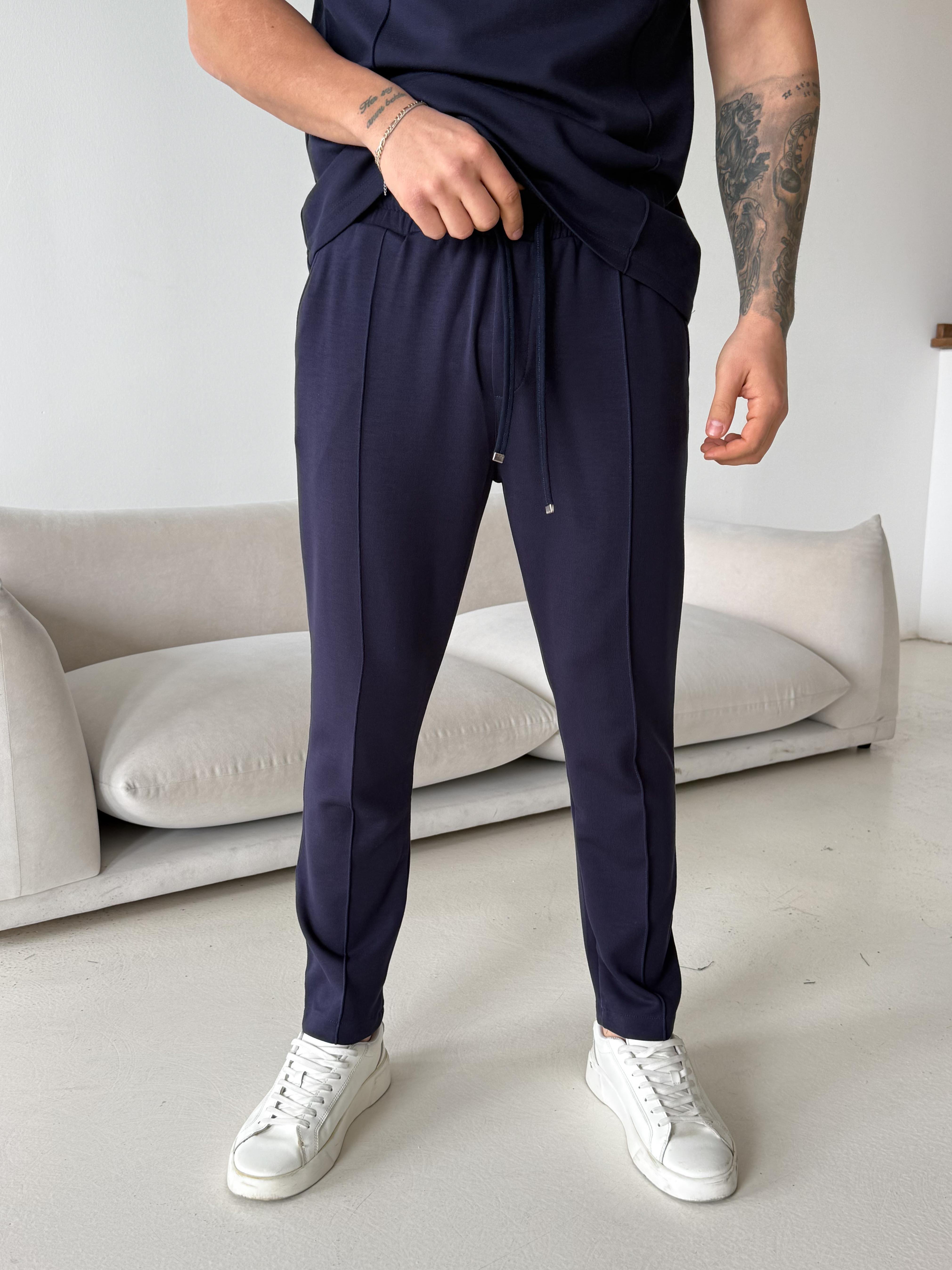GabardinLacivert Çimalı Regular Oysho Pantalon LNS 22079