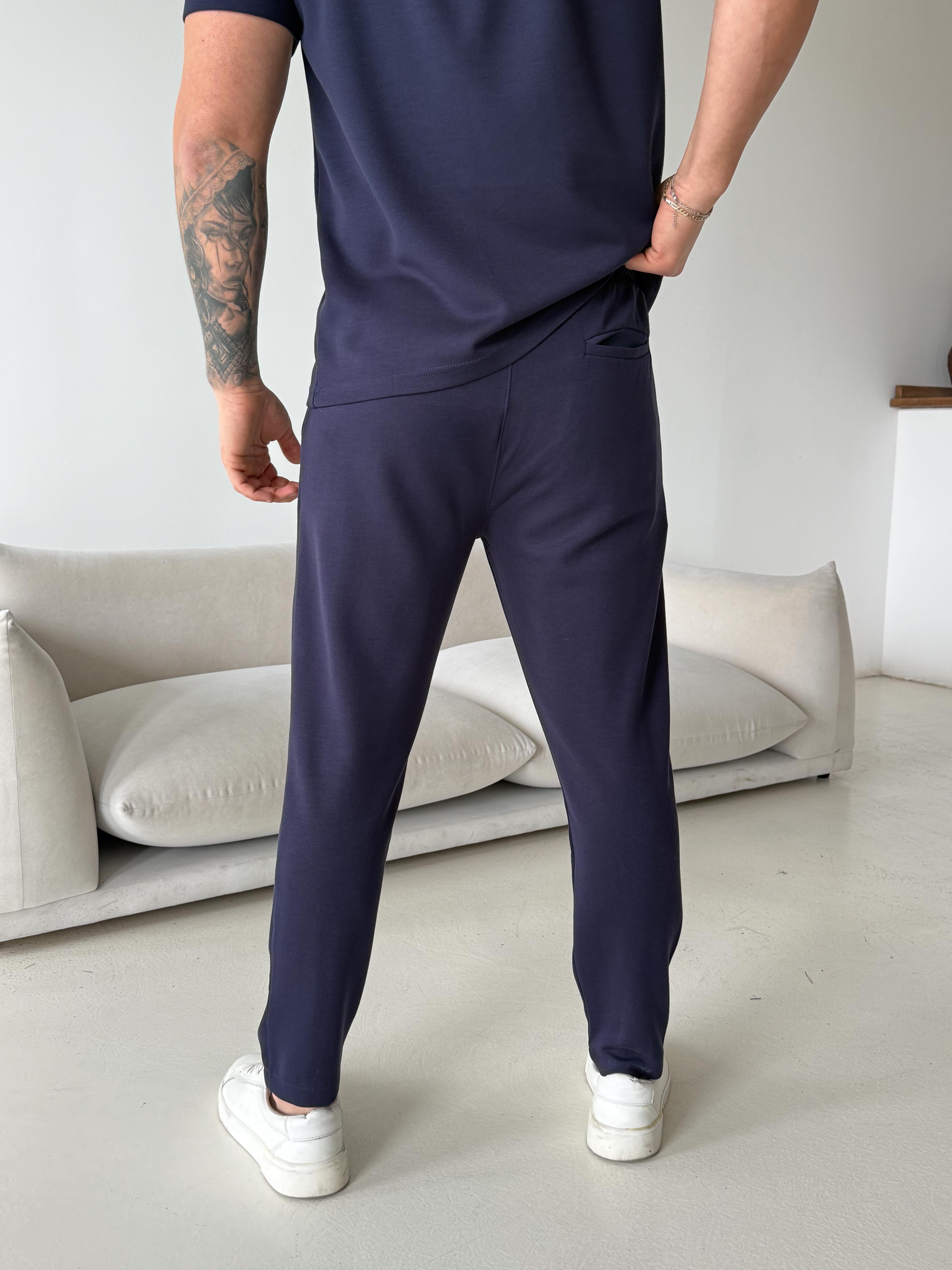 GabardinLacivert Çimalı Regular Oysho Pantalon LNS 22079