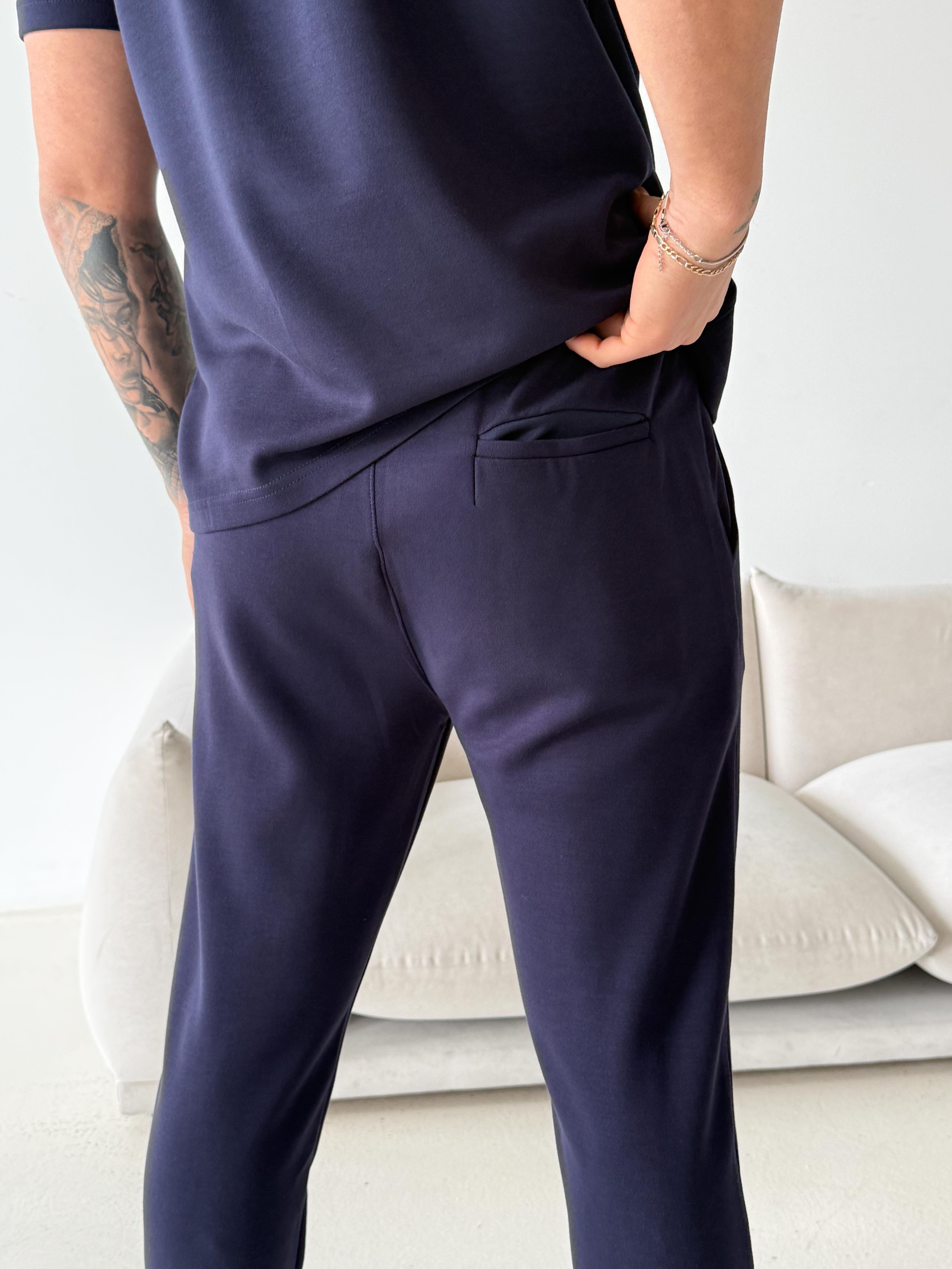 GabardinLacivert Çimalı Regular Oysho Pantalon LNS 22079
