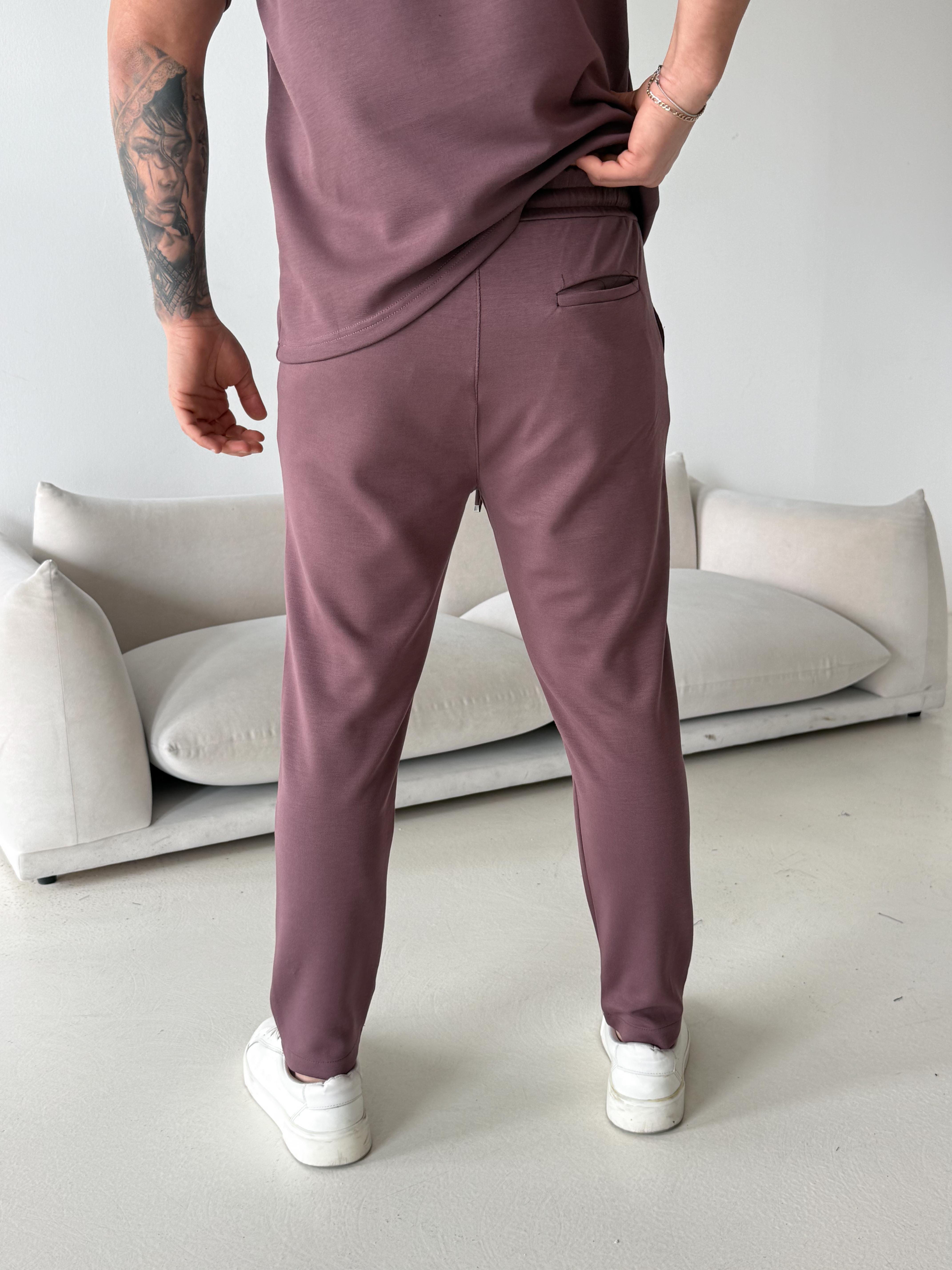 GabardinMürdüm Çimalı Regular Oysho Pantalon LNS 22079