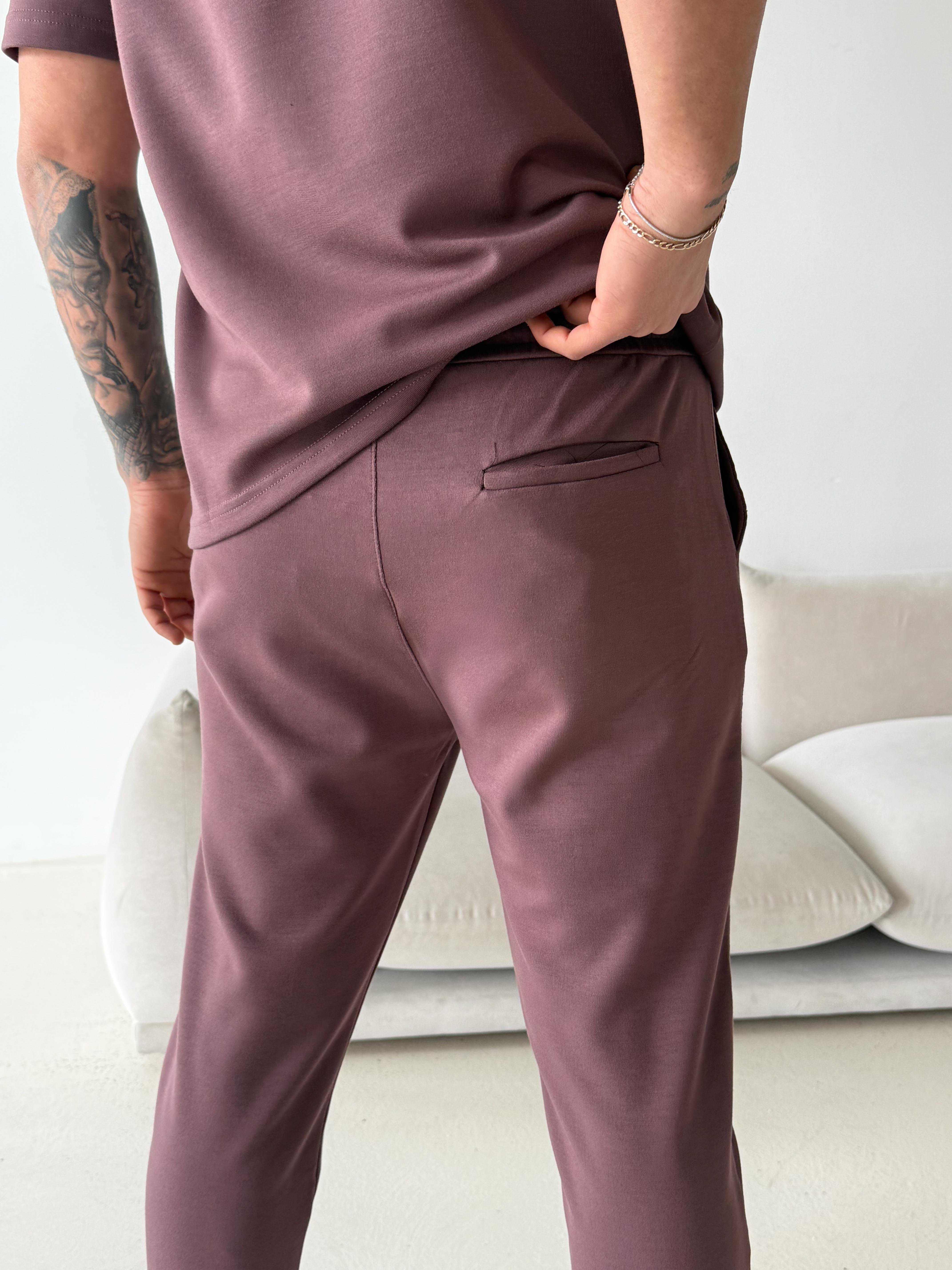 GabardinMürdüm Çimalı Regular Oysho Pantalon LNS 22079