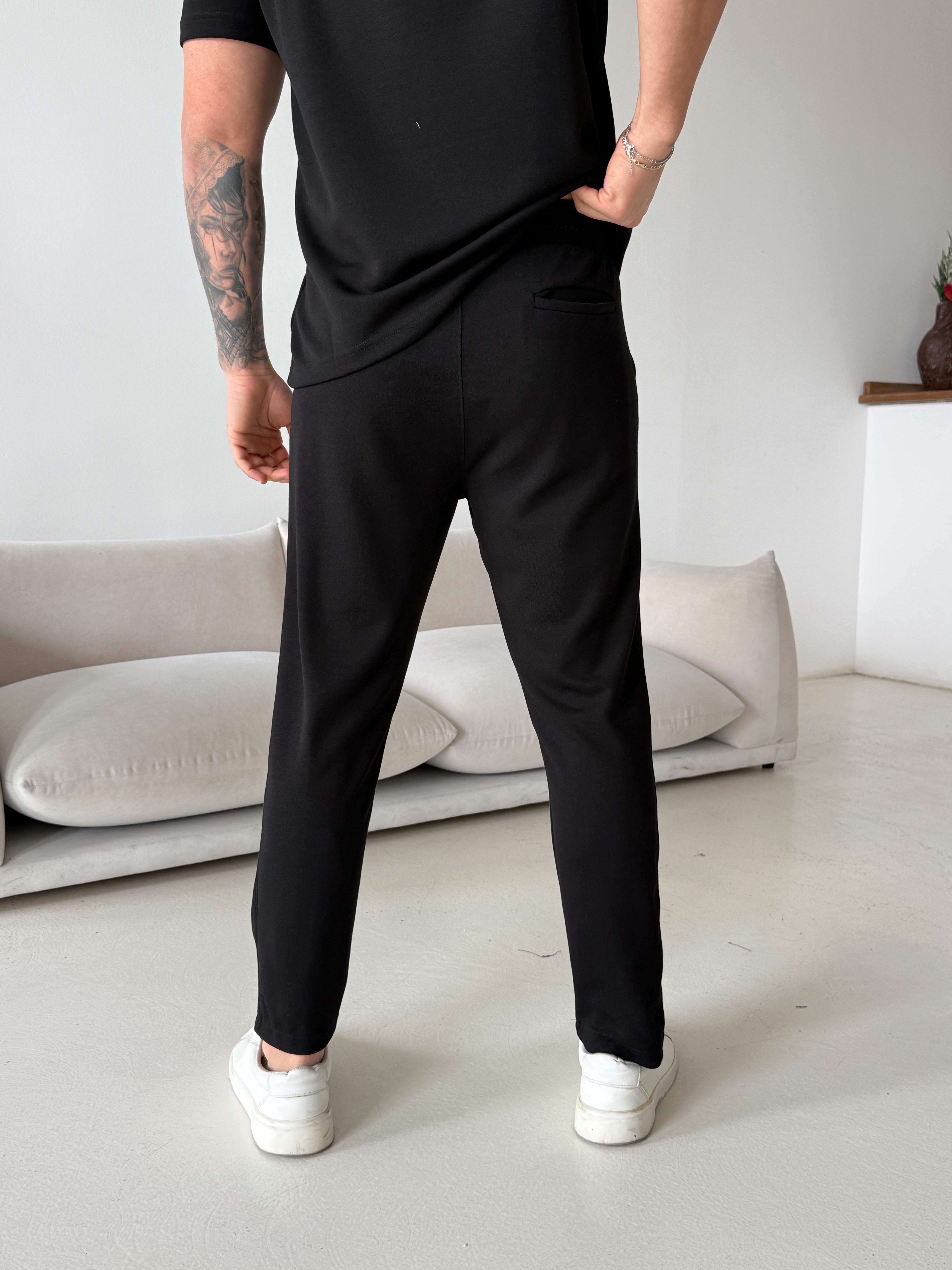 GabardinSiyah Çimalı Regular Oysho Pantalon LNS 22079