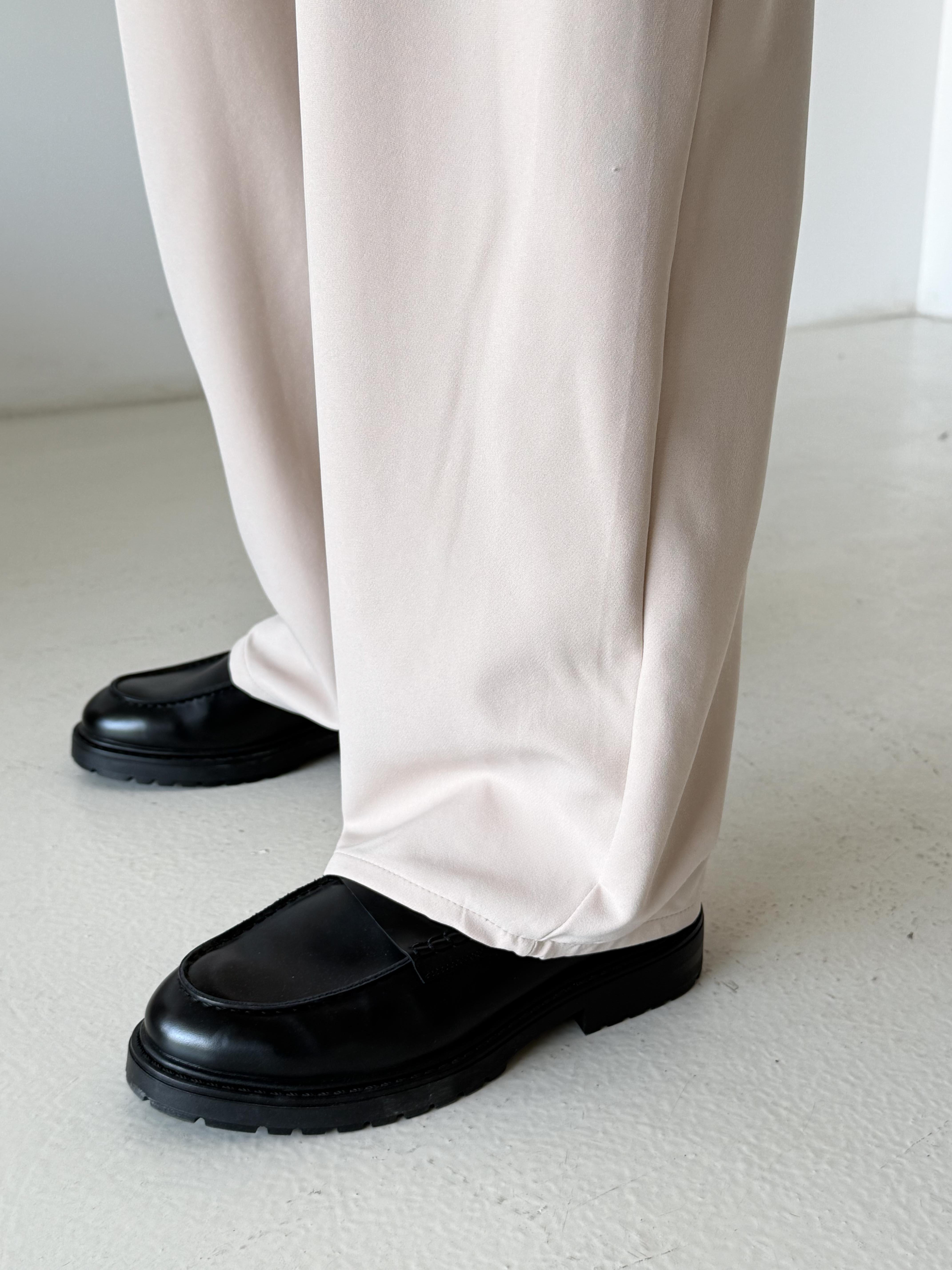 GabardinTaş Double Palazzo Pantalon 4062 PNC